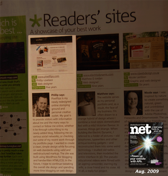 Pixelflips in .net magazine