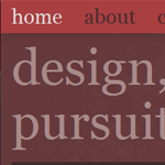website nav